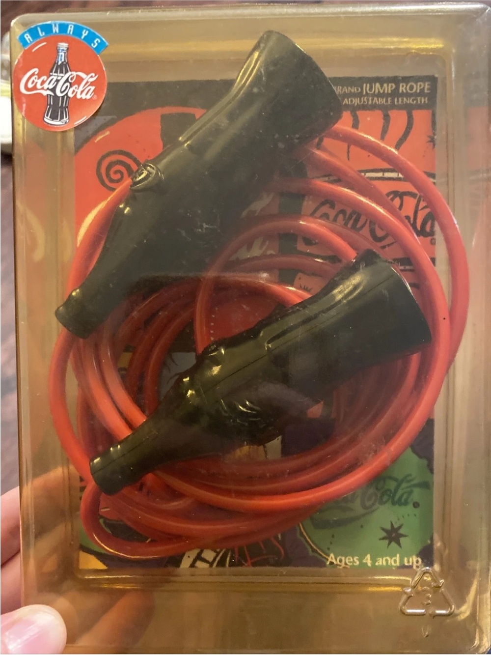 Coca Cola Red Rope with Black Grips